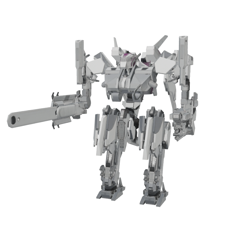Rendered chassis artwork for Tenshi Mk. 1, not a live recording