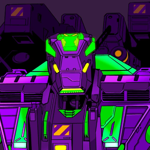 Canonical Tenshi Mk. 1 chassis illustration; this build's skin is not shown